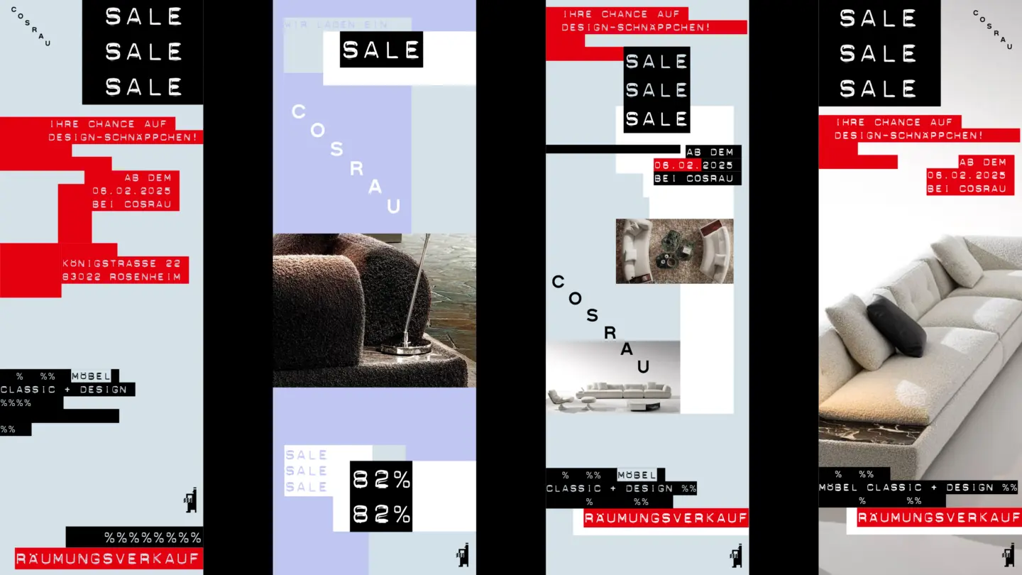 Cosrau SALE25 Plakate b